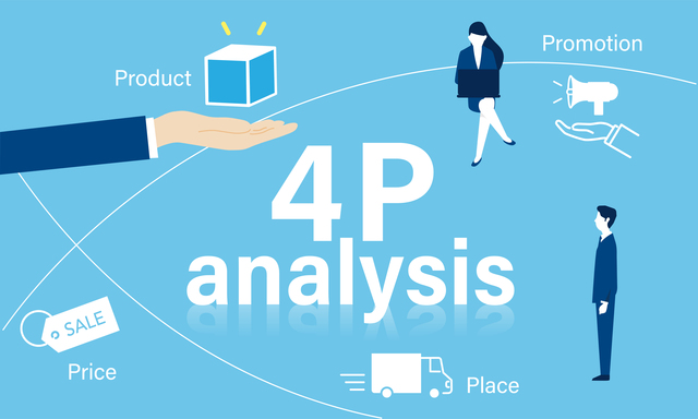 4P分析によるマーケティング方法｜目的概要と事例【4P分析テンプレート付】